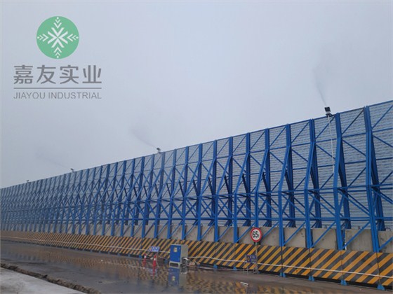 滄州黃驊港礦石港務有限公司港口碼頭霧樁噴霧抑塵項目4