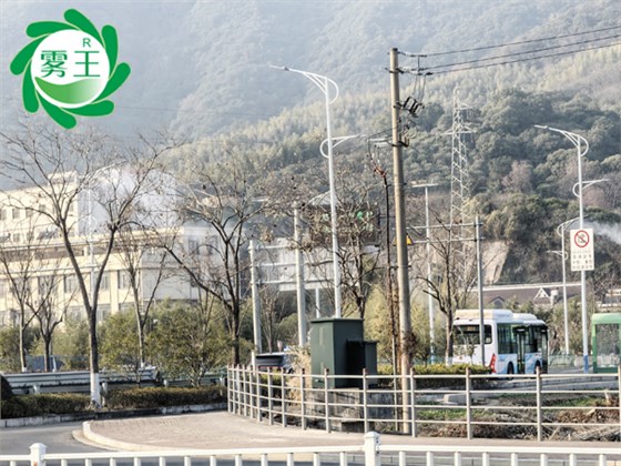 道路路燈桿噴霧降塵系統 (4)