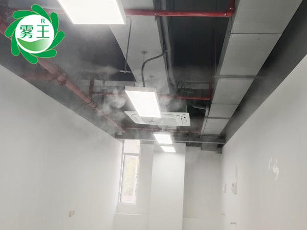 天信電力用高壓微霧加濕器控濕，筑牢檢測(cè)室“濕度防線”