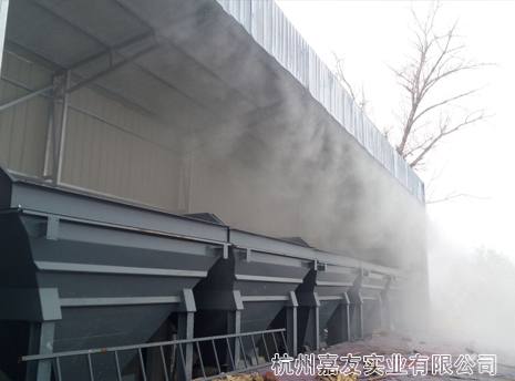 無錫華通公路機械有限公司選購霧王噴霧除塵系統