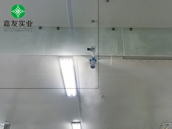 加濕案例|鹽城絲網印刷車間添利器，霧王智慧加濕顯身手